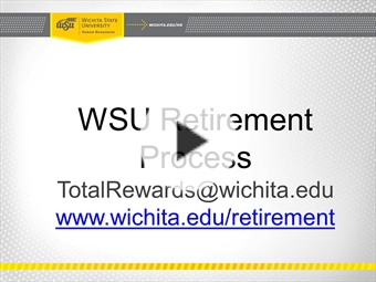 WSU Retirement Process Presentation Link