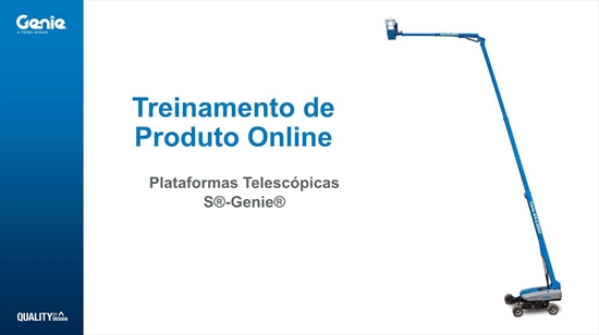 Plataformas Telescópicas_Treinamento S-100 Genie
