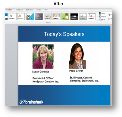 3 tips for professional looking powerpoint slides brainshark