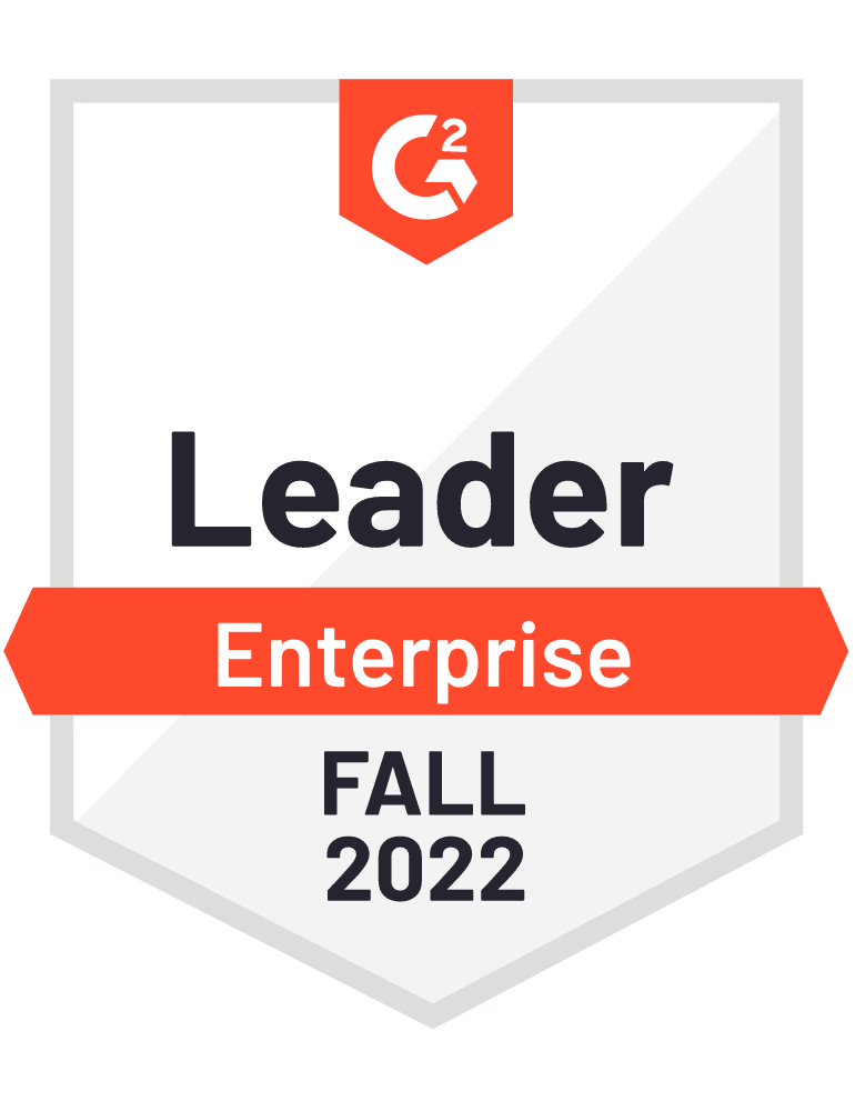 2022 G2 Sales Coaching Leader badge